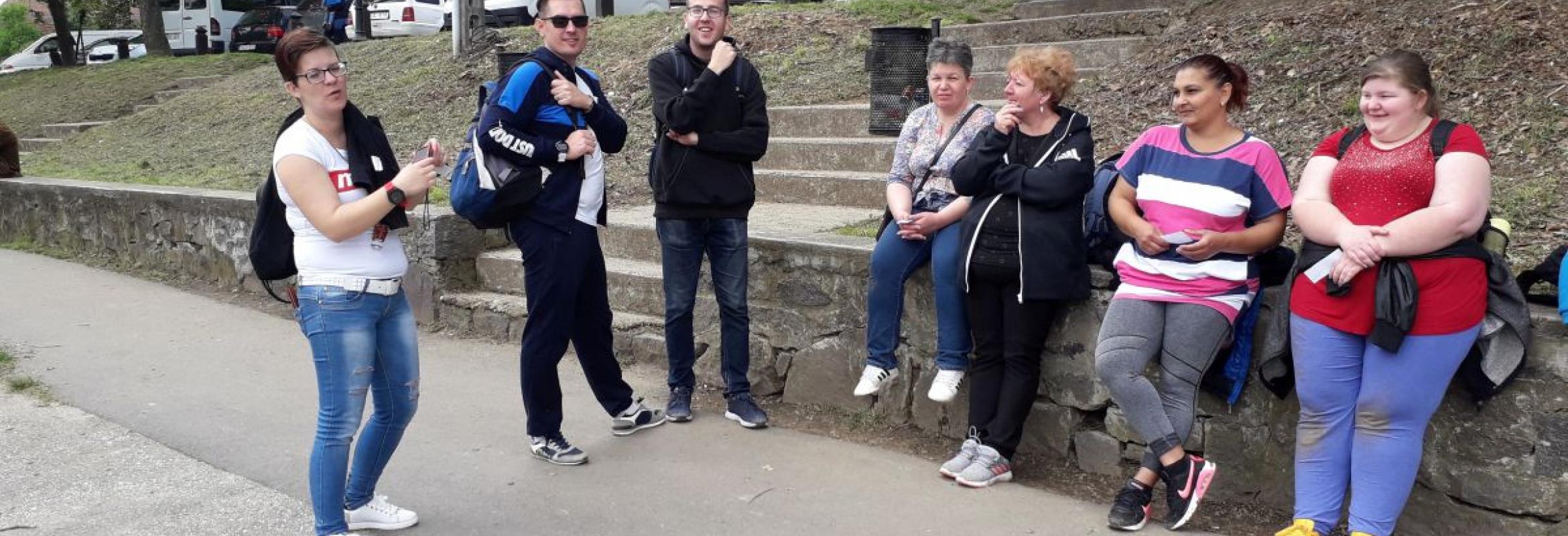 Nyírlugosi diákok osztálykiránduláson, 2019.